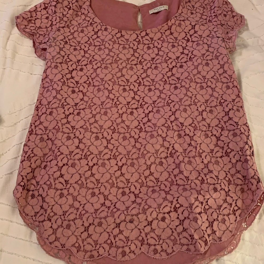 Talula lined lace blouse